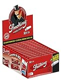 Box 24 x Smoking RED KS Papers inkl Filtertips (24x33/33) Tips Filter Zigarettenpap