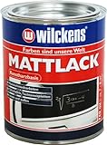 Wilckens Mattlack, schwarz, 750 ml 12590500050