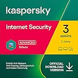 Kaspersky Internet Security 2022 | 3 Geräte | 2 Jahre | PC/Mac/Mobile | Aktivierungscode per E