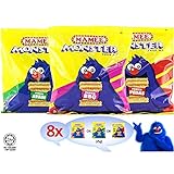 Mamee Monster Snack Noodles 8 Packs x 25g (628MART) (Spicy)