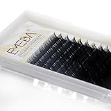 EMEDA Wimpernverlängerung wimpern 0,07mm Mix C Curl Wimpern verlängerung Lashes Individuelle Wimpern extensions set 8-15mm künstliche wimpern einzeln Faux Mink Lash Extensions für Salon (C 0.07 mix)