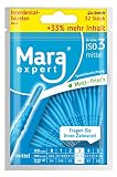 Interdentalbürsten BLAU 1,1-1,2 mm Basic von MARA | ISO 3 mittel | 33% MEHR INHALT | Interdentalbürsten BLAU Vorteilspack | Ideale Zahnzwischenraumbürste | Mit Minz Geschmack | 32 STÜCK (BLAU, 3)