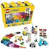 LEGO 10698 Classic Große Bausteine-Box, Spielzeugaufbewahrung, lustige, Bunte Spielzeug-B