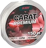 Jaxon Angelschnur Carat Premium 150m Spule 0,10mm-0,45mm Monofile (0,12mm/3kg)