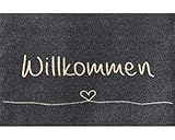 Bavaria Home Style Collection – Fußmatte für Eingangsbereich | 50 x 75 cm | Motiv: Willk