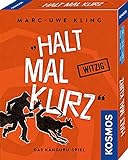 KOSMOS 740382 - Halt mal kurz, Das Känguru-Spiel, Witziges Kartenspiel von Bestsellerautor Marc-Uwe Kling, mit exklusiver Känguru-Story