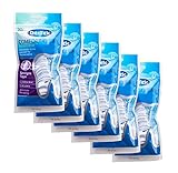 6x DenTek Comfort Clean Zahnseide Sticks, SPECIAL OFFER, Tandflossers, Dentalsticks, Zahnseide, für Backenzähne, for grinding teeth, minzgeschmack