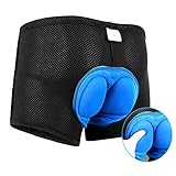 COTOP Herren Fahrradhose Gepolstert Gel Herren Radfahrer Unterhose Fahrradunterwäsche Atmungsaktiv 3D Fahrradunterhose für Radfahren Reiten Tour(L)