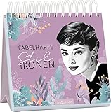 Fabelhafte Stilikonen: Inspirierende Zitate von Audrey Hepburn und anderen glamourösen Frauen | Aufsteller für starke Frauen in schönem Desig