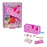 Hello Kitty GVC41 - Minis Jahrmarkt-Süßigkeiten-Federtasche (19,1 cm) mit 2 Sanrio-Figuren und Schreibwarenzubehör, tolles Spielzeug Geschenk für Kinder ab 4 J