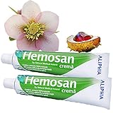 Hämorrhoiden-Salbe, Hämorrhoiden-Creme, wirksame Schmerzlinderung, Juckreiz und Blutungen, Analfissuren und Analbeschwerden in und um die intensive Hautpflege SAVING KIT 2 TUBES