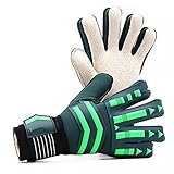 Torwarthandschuhe Kinder Fußballhandschuhe Professionelle Männer Latex Fußball Torhüter Handschuhe Fingerschutz Fußball Torwarthandschuhe Torhüterhandschuhe (Size : 10)