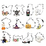 Halloween Ausstechformen Set, Taumie 12 PCS Edelstahl Ausstecher, DIY Ausstechform Tiere, Ausstecher keksausstecher Set, Fledermaus Plätzchen Ausstecher für Kinder, Ausstecherk