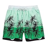 Herren Badehose Kurze Schwarz Schnell Trocknend Atmungsaktive Sommer Strand Nylon Slip Kordelzug Badeshorts Badeanzug Surfen Laufen Schwimmanzug Bademode, Männer Sport Boxer Mens Trunks B