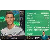 Rewe 2018 WM DFB Russland - Glitzer Einzelkarten Sammelkarten Auswahl Einzelner GlitzerKarten (12 - Niklas - Süle - Glitzer Einzelkarten)
