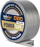 Panzertape Gewebe Klebbeband für Reparaturen - Ductape hohe Klebkraft 50mm x 50m hitzebeständig bis 150°C