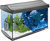 Tetra AquaArt LED Aquarium-Komplett-Set 60 Liter - inklusive LED-Beleuchtung, Tag- und Nachtlichtschaltung, EasyCrystal Innenfilter und Aquarienheizer, Farbe: