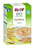 Hipp Bio-Getreide-Brei 5-Korn, 3er Pack (3 x 200g)