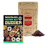 OUDIEN Pul Biber von Ottoman, getrocknete Paprikaflocken 200g, Gewürzmischung Paprika scharf inkl. E-Book mit 20 leckeren Rezep