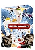 Trinkschokolade Adventskalender Schokolade zum Trinken I Trinkschokolade Probierpacket für eine köstliche Adventszeit I leckere Portionsbeutel I Adventskalender 2021 Trinkschokolade zum auflö