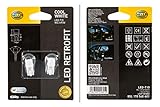 HELLA 8GL 178 560-601 Glühlampe - LED - LED Retrofit - 12V - 1W/5000K - Sockelausführung: W2,1x9,5d - Blister - Menge: 2