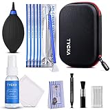 Tycka Professionelle Kamera Reinigungsset mit wasserdichtem Beutel, 30ml ungiftige, Alkoholfreie, Mikrofaser Reinigungstuch, Speziell Geeignet für DSLR, Objektive und S