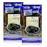 Getrocknete Algen aus Wando [Koreanisches Lebensmittel] Superfood aus dem Meer, ohne Gentechnik, Seetang, perfekt für Suppenbrühen und Beilagen [JRND FOODS] zwei 150g-B