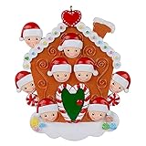 FEIZAO Weihnachtsdeko Weihnachtsanhänger Basteln Weihnachtsschmuck 2021 Hängende Charms DIY Weihnachts Dekoration Christbaumanhänger Geschenkanhänger zum Aufhäng