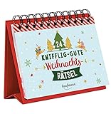 24 knifflig-gute Weihnachtsrätsel: Ein Adventskalender (Adventskalender für Erwachsene: Aufstell-Buch mit Rätseln)