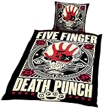 Five Finger Death Punch Punchagram Unisex Bettwäsche M