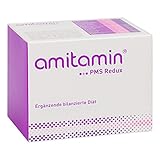 Amitamin PMS Redux - Zur diätetischen Behandlung von Symptomen des prämenstruellen Syndroms (PMS), 60 Ölkapseln und 30 Trockenkap
