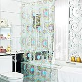 3D transparente wasserdichte Mehltau PVC Badezimmer Persönlichkeit k