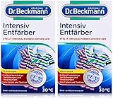 Dr. Beckmann Intensiv Entfärber 2x200g | für alle Textilien & Farben | entfernt hartnäckige Verfärbungen & erhält die Farbb