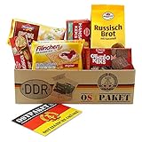 Ostpaket Knusperpaket mit 6 typischen Produkten der DDR Geschenkset Ostprodukte DDR - Geschenkidee Kekspak