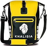 KHALISIA® SpeedBag 3in1 Fahrradtasche für Gepäckträger mit Laptopfach l Rucksack wasserdicht & reflektierend | PVC frei | Gepäckträgertasche fürs F