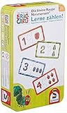 Schmidt Spiele 51238 Very Hungry Caterpillar Kleine Raupe Nimmersatt, Lerne zählen, Reisespiel in der Metalldose, B