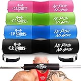 C.P. Sports Nackenpolster – Nackenschutz für Langhantel Hantelstange – für Weightlifting, Bodybuilding, Fitness & Kraftsport – Durchmesser 10 cm – blau – 1 Stück