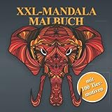 XXL-Mandala Malbuch - mit 100 T