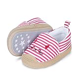 Sterntaler Baby-Espadrilles für Mädchen, Rutschfeste Sohle, Katzen-Motiv, Farbe: Pink, Größe: 21/22, Art.Nr.: 2302105.0