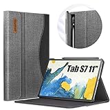 INFILAND Hülle für Samsung Galaxy Tab S7 11 2020, Business Folio Bezug Hülle Tasche für Samsung Galaxy Tab S7 11 (T870/T875) 2020, Auto Schlaf/Wach, G