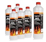 BIO ALKOHOL 100% 6 x 1Liter - BIOETHANOL für Alk