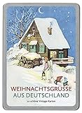 Weihnachtsgrüße aus Deutschland: 20 schöne Vintag