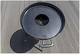 tuning-art GR01 Grillring | Grillplatte | Feuerplatte | Plancha | BBQ-Platte - für Weber, Größe:47er Kugelgrill (ø 45cm)