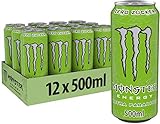 Monster Energy Ultra Paradise, 12x500 ml, Einweg-Dose, Zero Zucker und Z