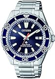 Citizen Herren Analog Solar Uhr mit Edelstahl Armband BN0191-80L