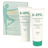 X-EPIL Haarbleichcreme Extra Sensitiv 2 x 40ml Entfärbt feine Härchen im Gesicht & am Körp