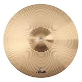 XDrum 14' Eco Becken Crash/HiHat (Drum Cymbals, Musikalisches, harmonisches und dennoch durchsetzungsfähiges Beckenset, Im Klang mitteldunkel, voll)