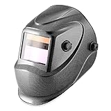 STAHLWERK ST-450RC Automatik Schweißhelm Schweißmaske mit einstellbaren Parametern in Carbon Optik, vollautomatisch abdunkelnd inklusive 5 Ersatzscheiben, 7 Jahre Garantie auf F