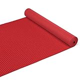 Badematte Weichschaummatte Badvorleger Badläufer rutschfest Weichschaum Duschvorleger Feuerrot 65x100