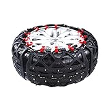 WTDlove Auto Reifen Anti-Rutsch-Kette Rindfleisch Sehne All-Inclusive-verdickt Limousine Van Offroad SUV Notfall Schneek